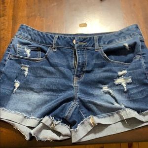 Brand new! SO ripped jeans shorts
